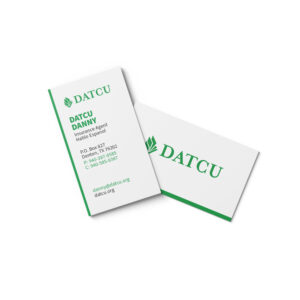 DATCU 2 Line Title Business Card